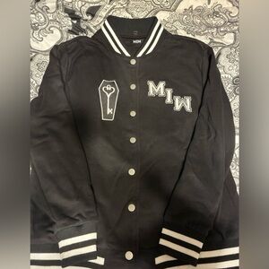 Motionless in white jacket